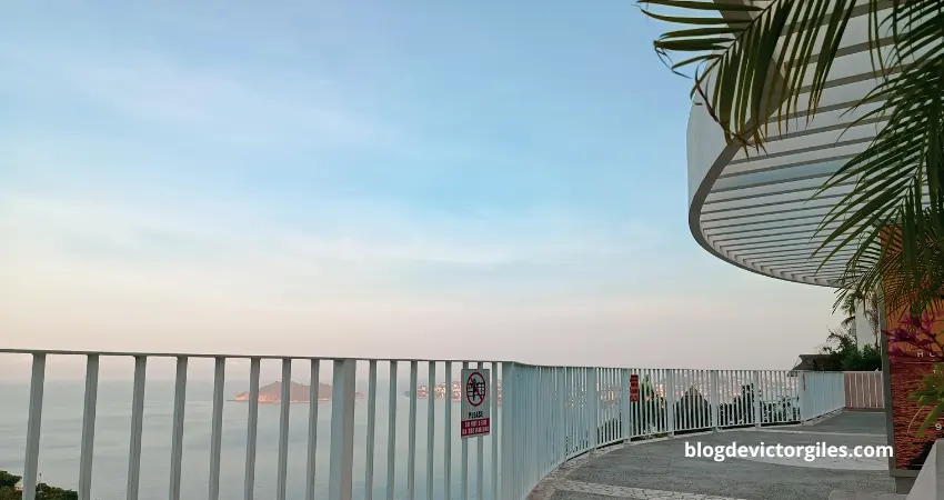 Mirador de la escénica en Acapulco